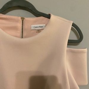 Calvin Klein Open Shoulder Dress